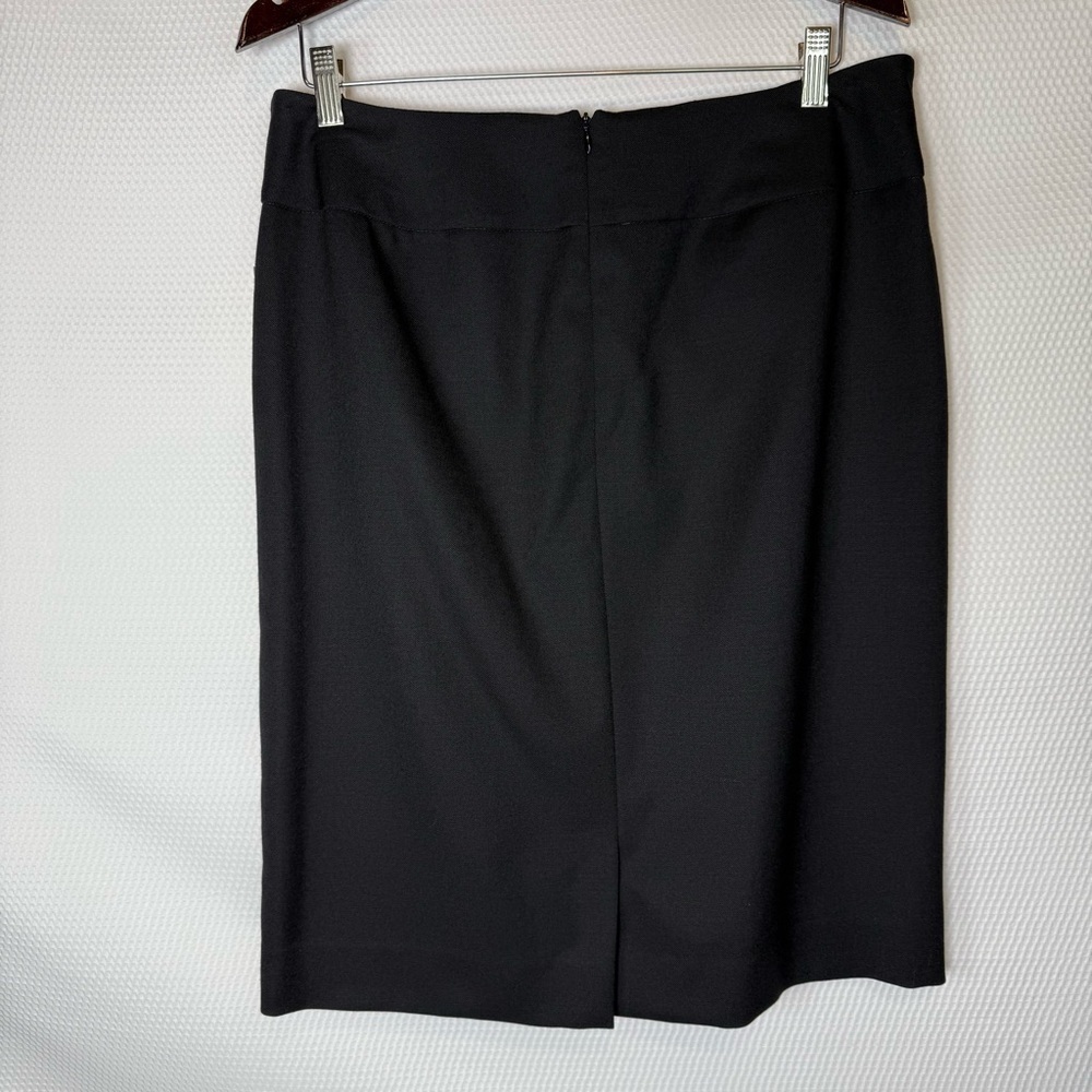 Pendleton Classic Black Pencil Skirt Sz 14 NWT 100% Virgin Wool - Picture 2 of 13